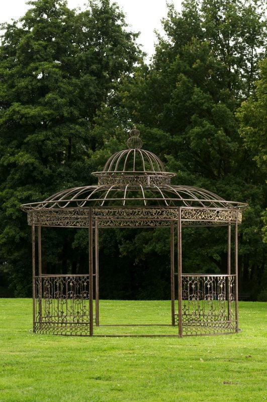 Pavilion de lux XXL Romantik rotund 500 cm