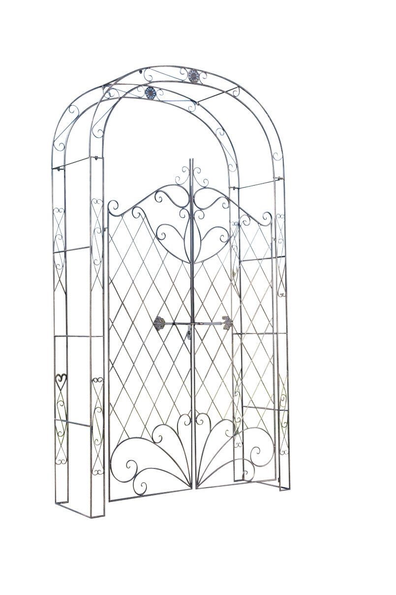 Arcul de trandafiri cu poarta Melissa