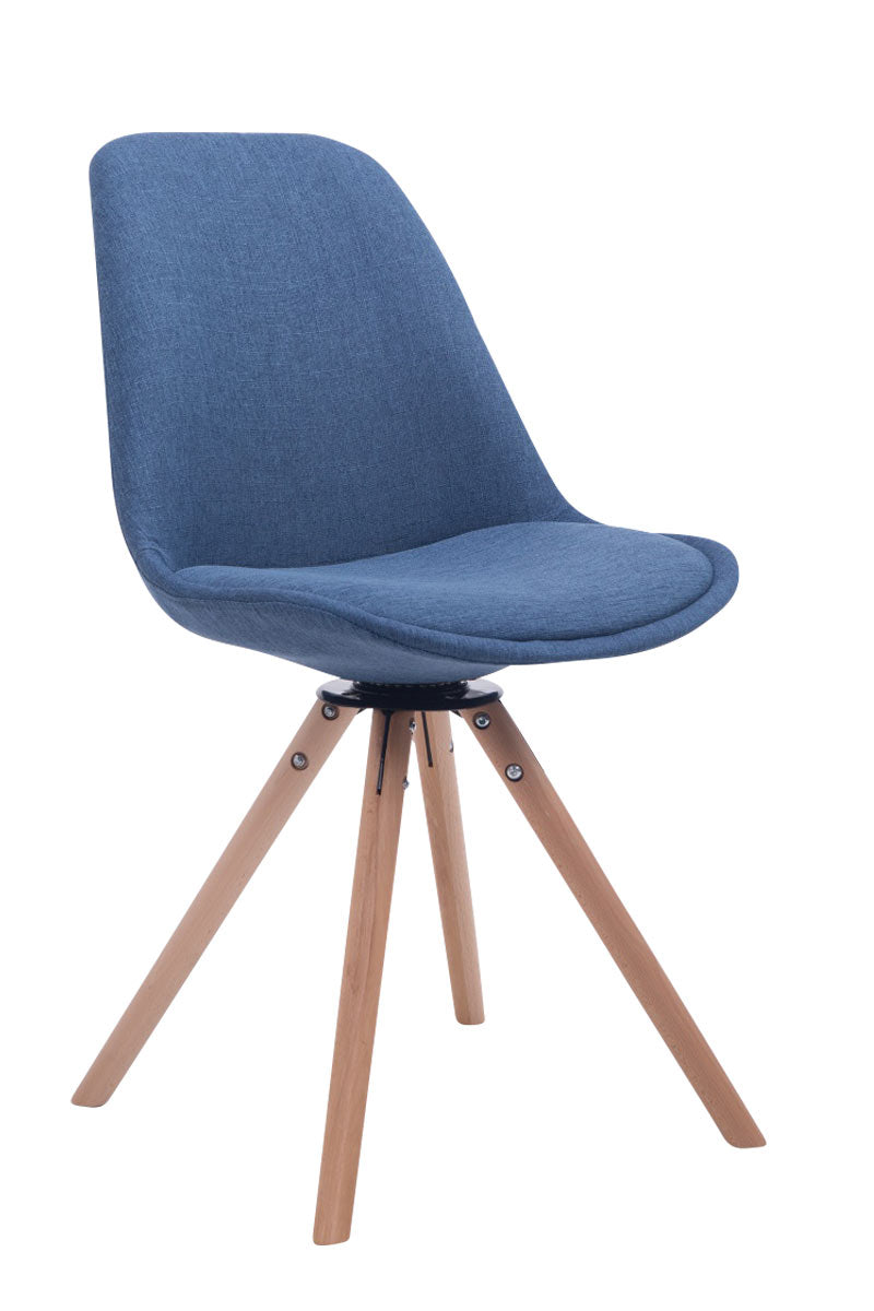 Troyes scaun vizitator rotativ tesatura rotund