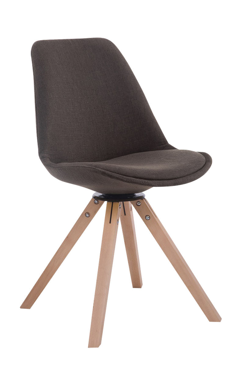 Troyes scaun vizitator rotativ tesatura Square