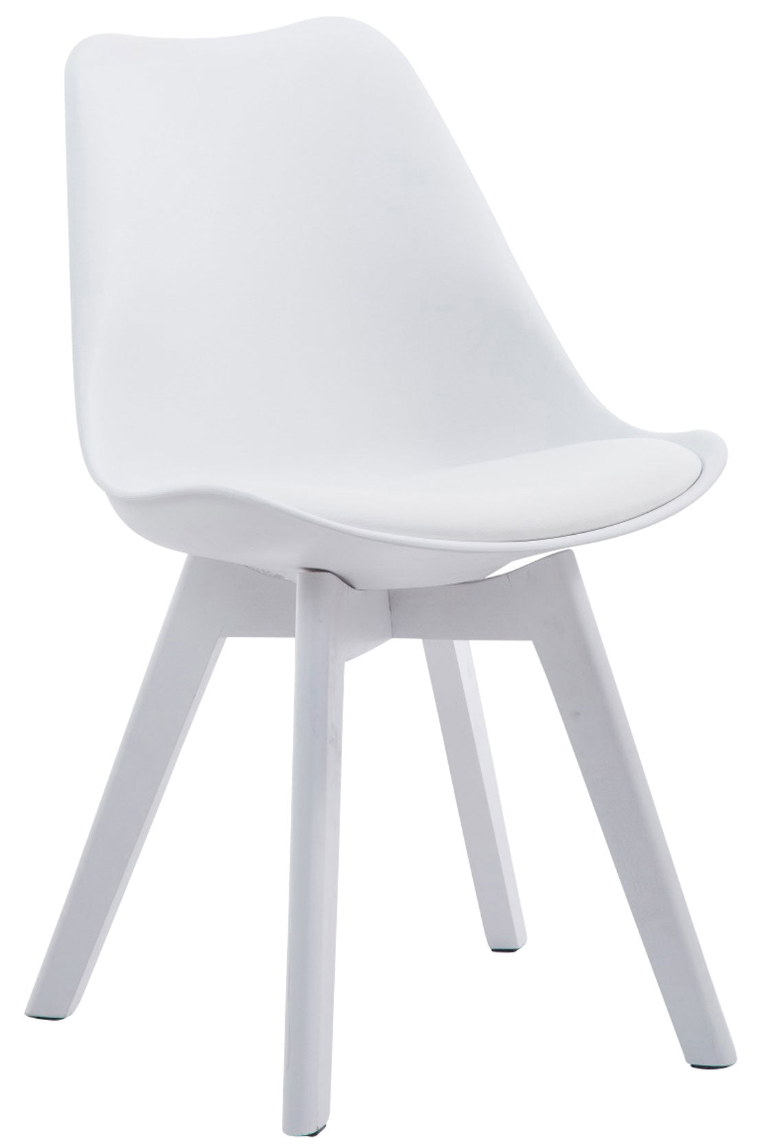 Scaun pentru vizitatori Borneo V2 din piele artificială