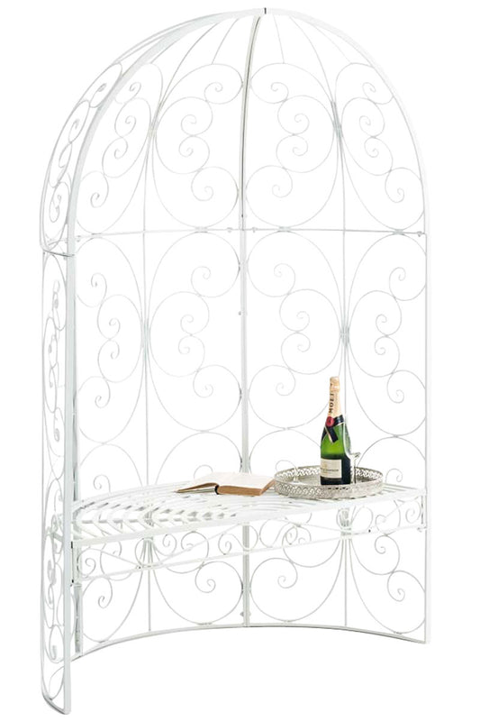 Rosie jumătate de pavilion cu bancă