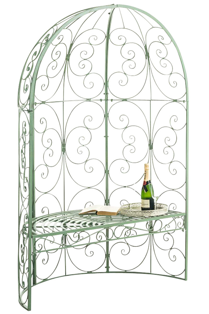 Rosie jumătate de pavilion cu bancă