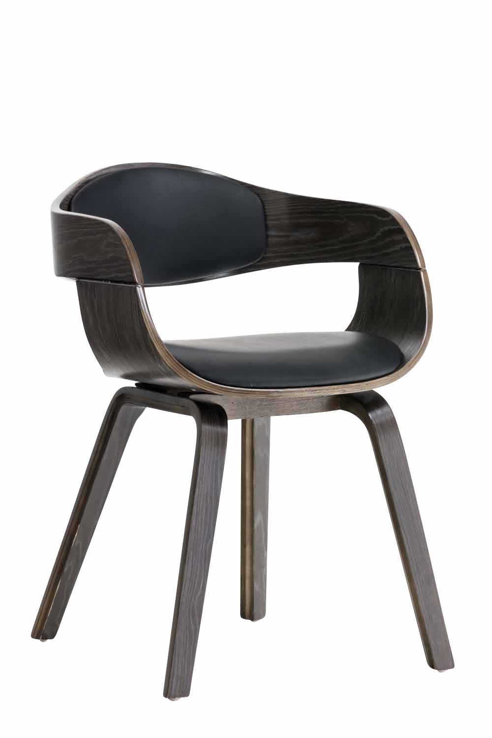 Scaun vizitator Kingston imitație de piele