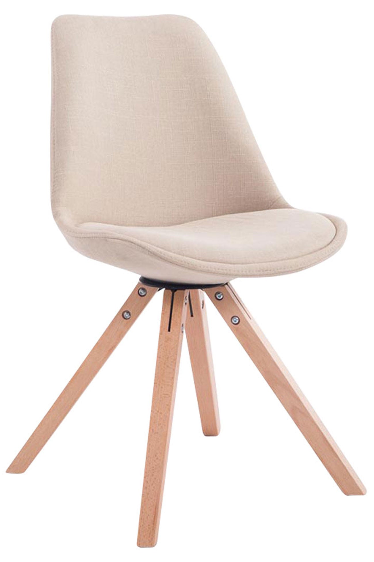 Scaun vizitator Toulouse Fabric Square