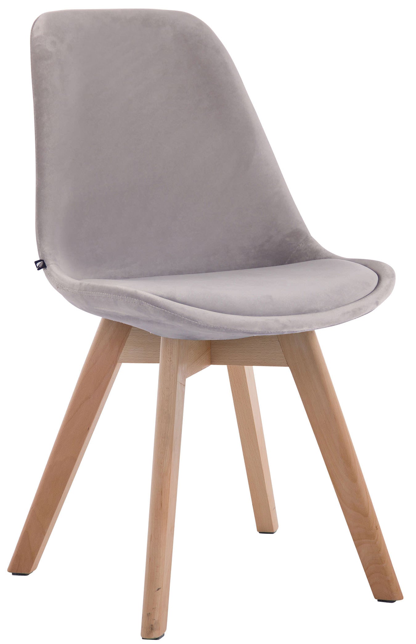 Scaun pentru vizitatori din catifea Borneo