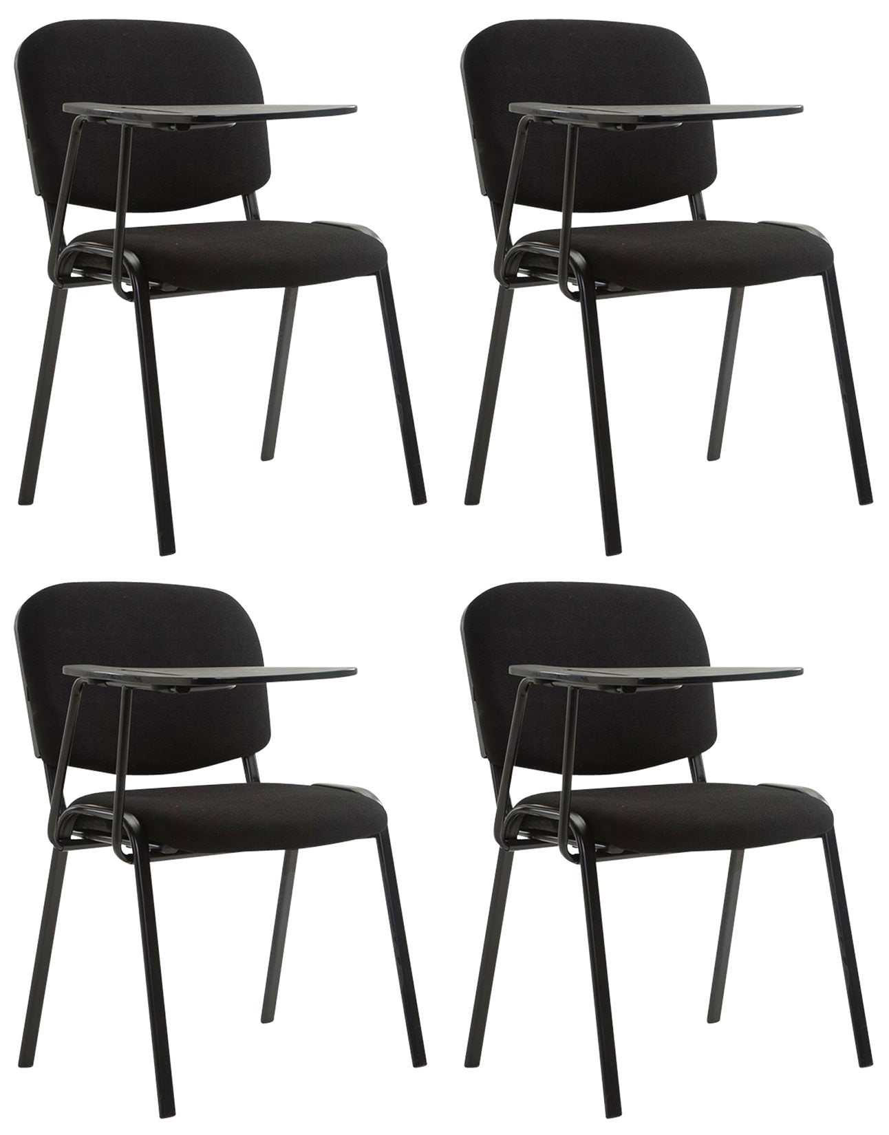 Set de 4 scaune Ken cu masă pliabilă din material textil