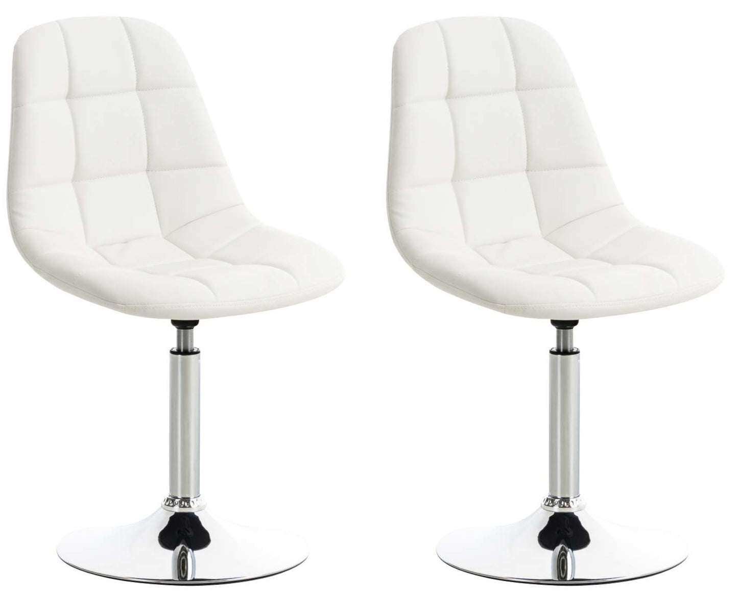 Set de 2 scaune Emil imitație de piele