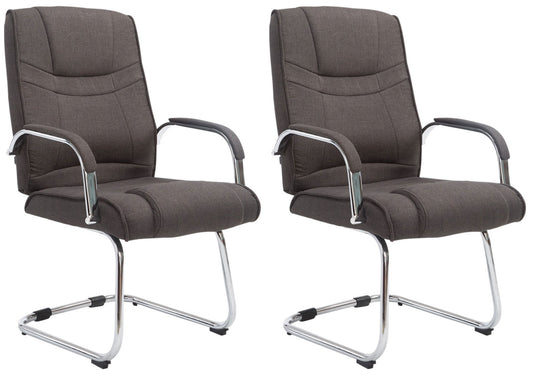 Set de 2 scaune cantilever Attila tesatura