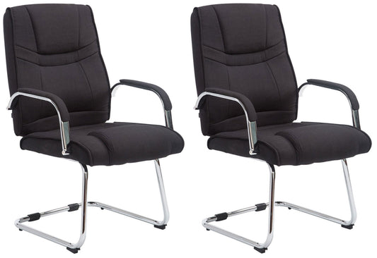 Set de 2 scaune cantilever Attila tesatura