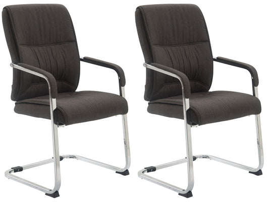 Set de 2 scaune cantilever XXL tesatura Anubis