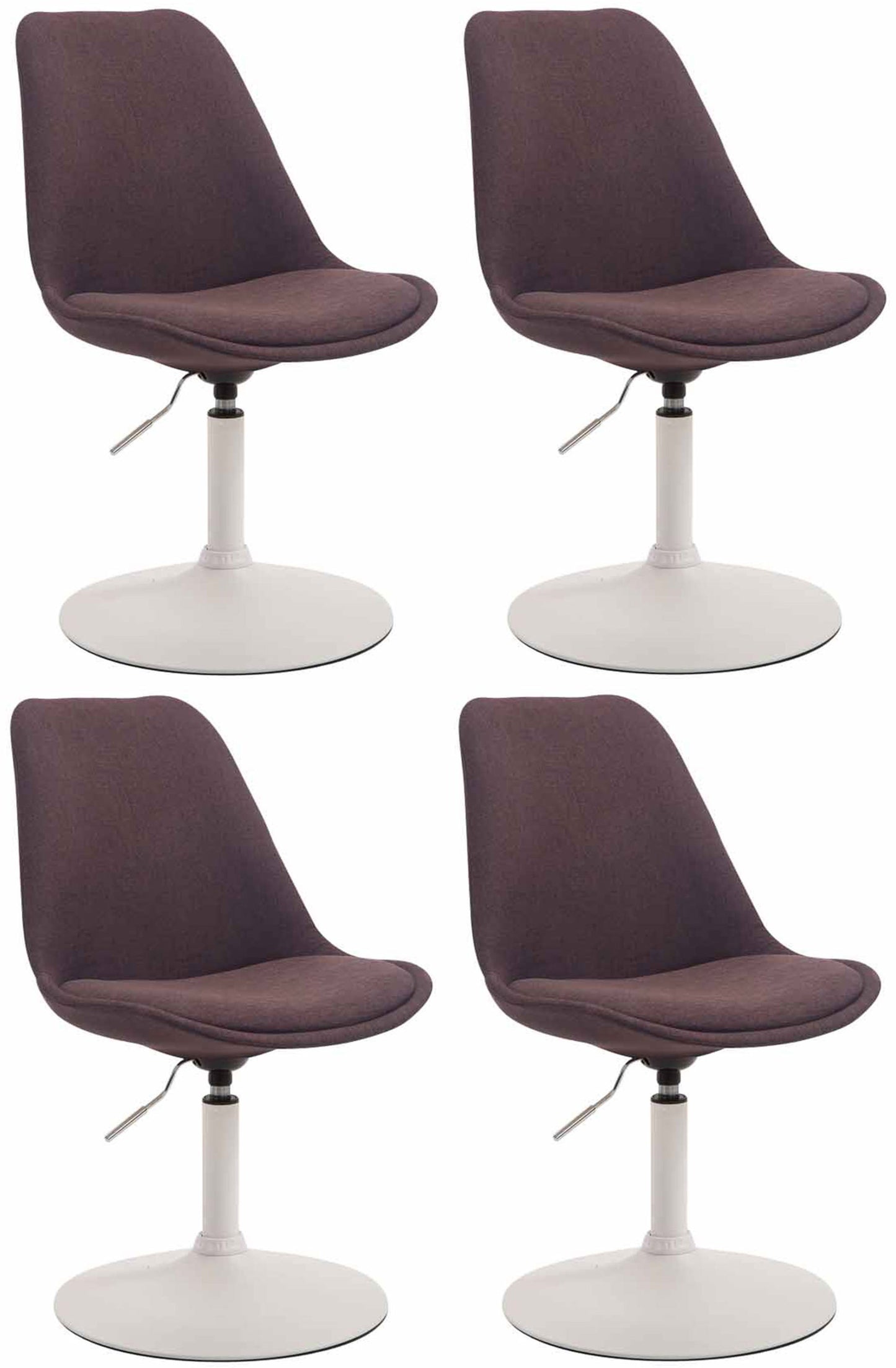 Set de 4 scaune de sufragerie Maverick tesatura