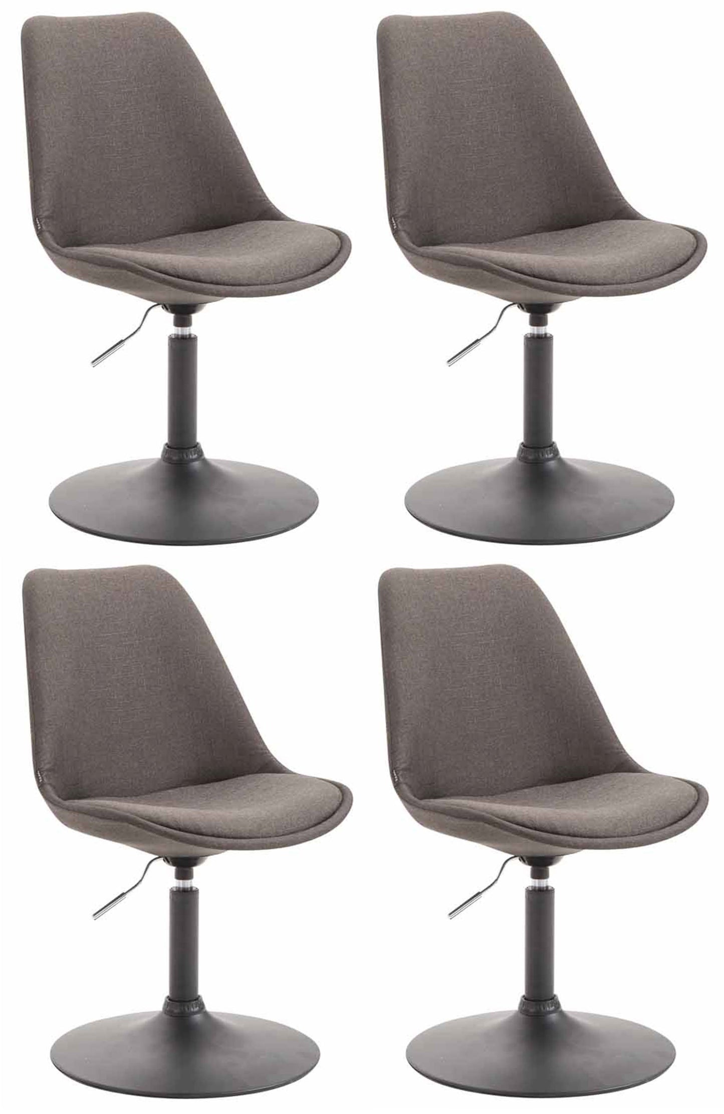 Set de 4 scaune de sufragerie Maverick tesatura