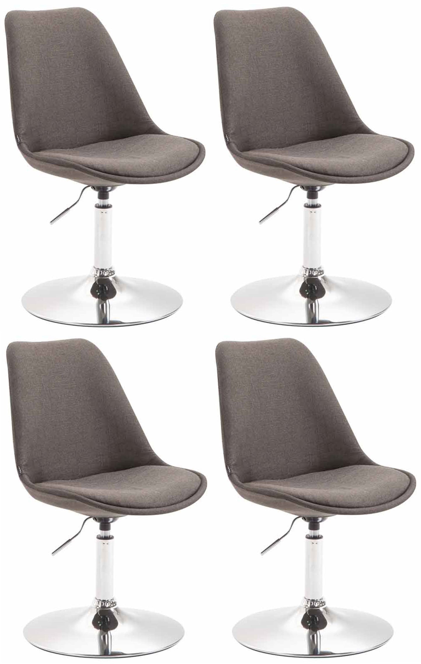 Set de 4 scaune de sufragerie Maverick tesatura