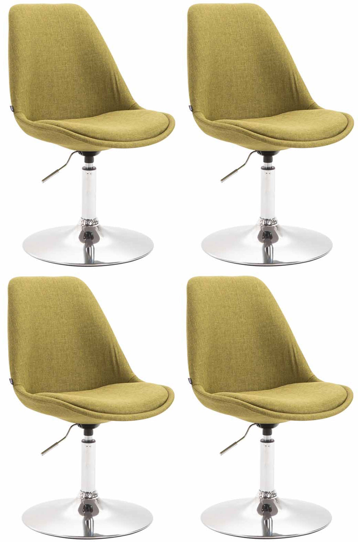 Set de 4 scaune de sufragerie Maverick tesatura