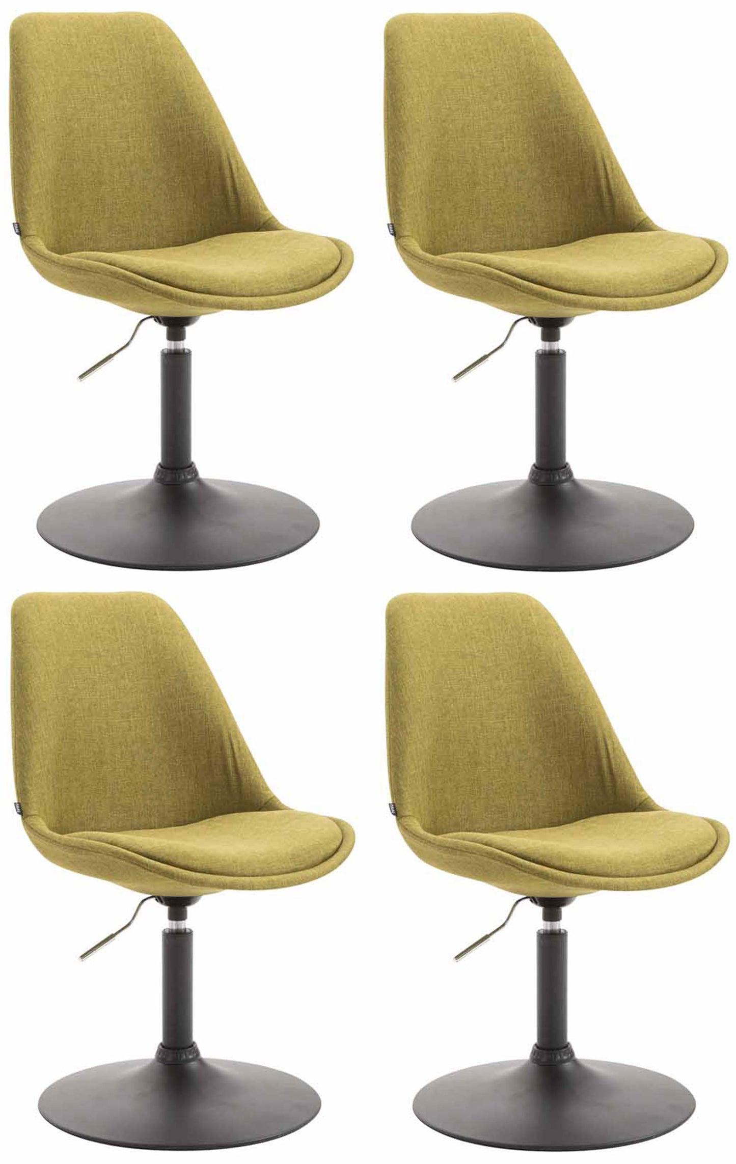 Set de 4 scaune de sufragerie Maverick tesatura