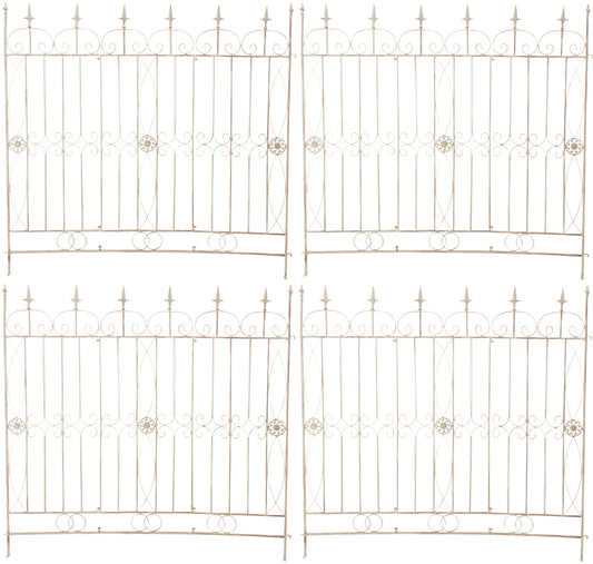 Set de 4 garduri de grădină chard