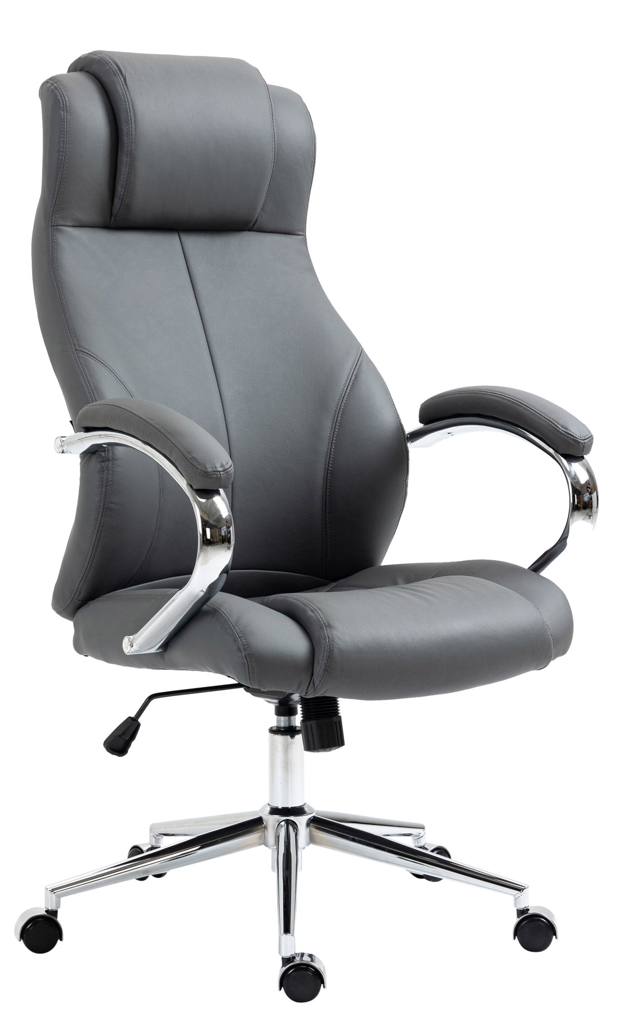 Scaun de birou Salford din piele naturală