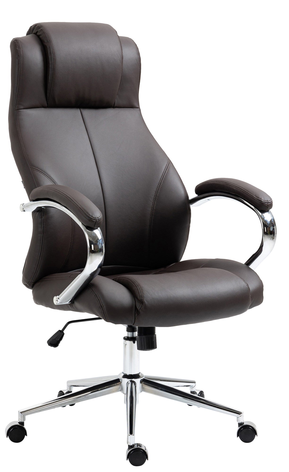 Scaun de birou Salford din piele naturală