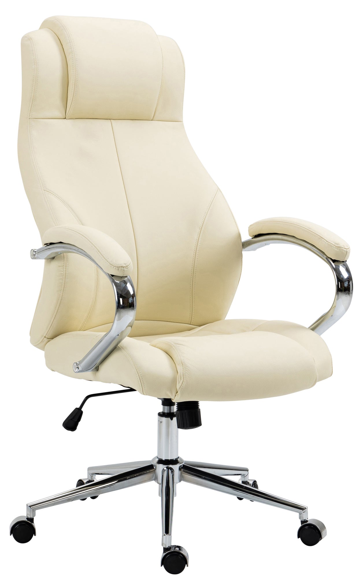 Scaun de birou Salford din piele naturală