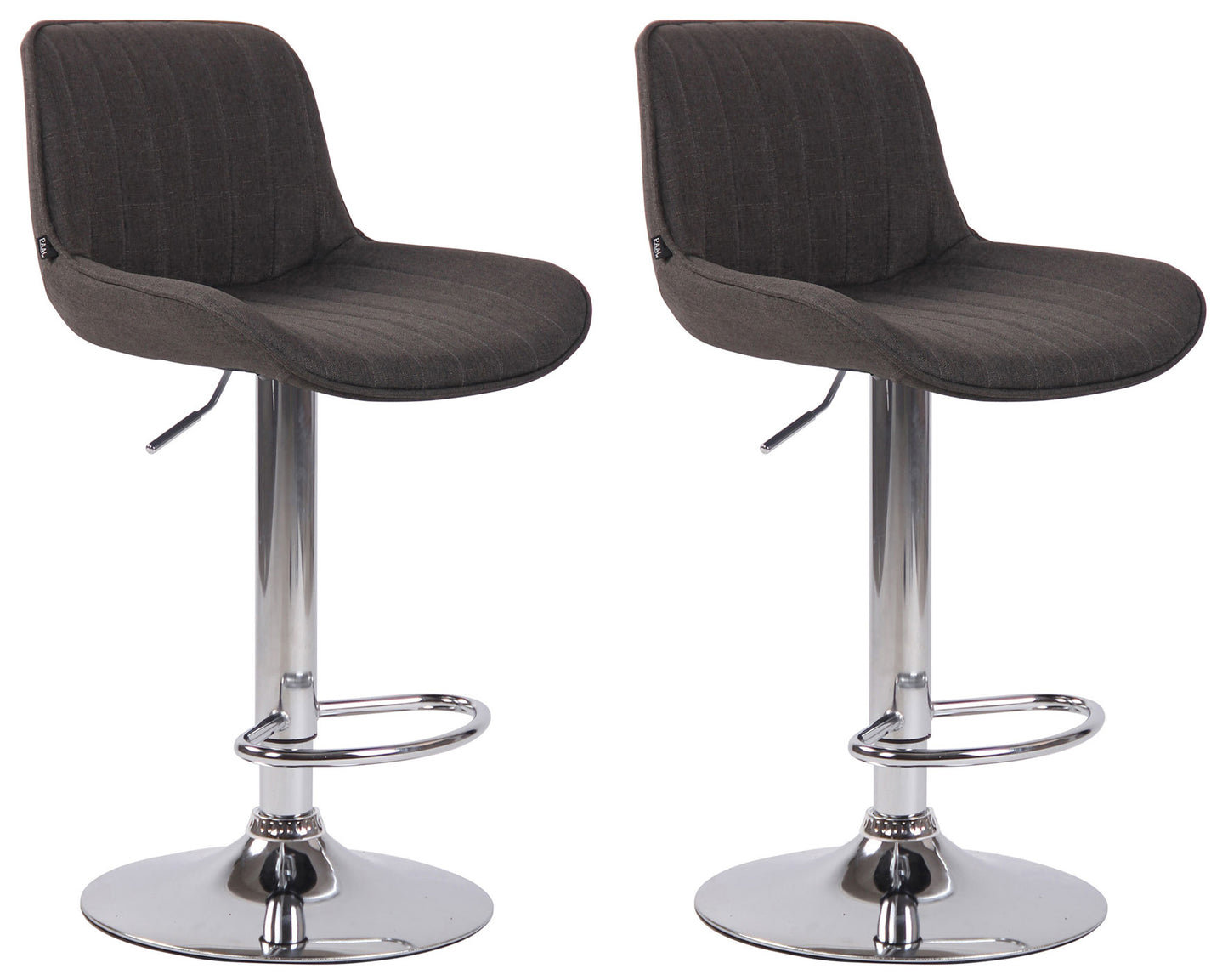 Set de 2 scaune de bar Lentini tesatura