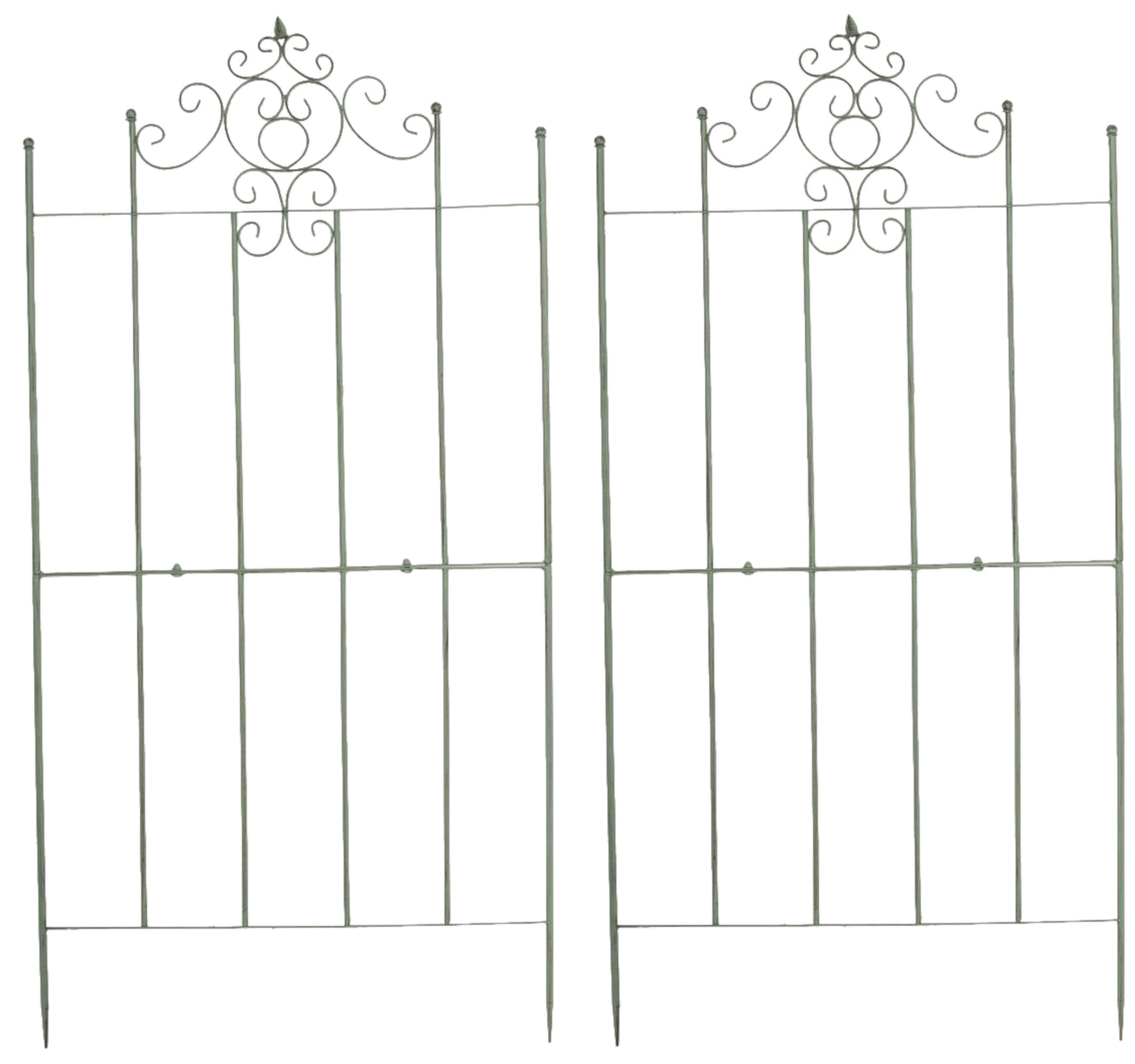 Set de 2 spaliere Paula 170 x 86 cm