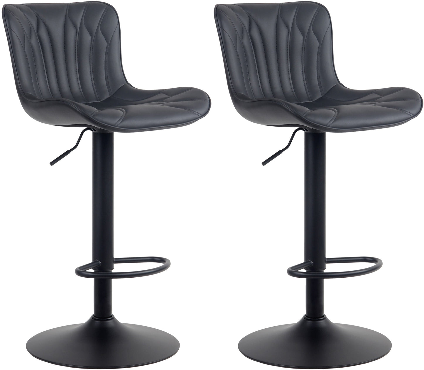 Set de 2 taburete de bar Linus