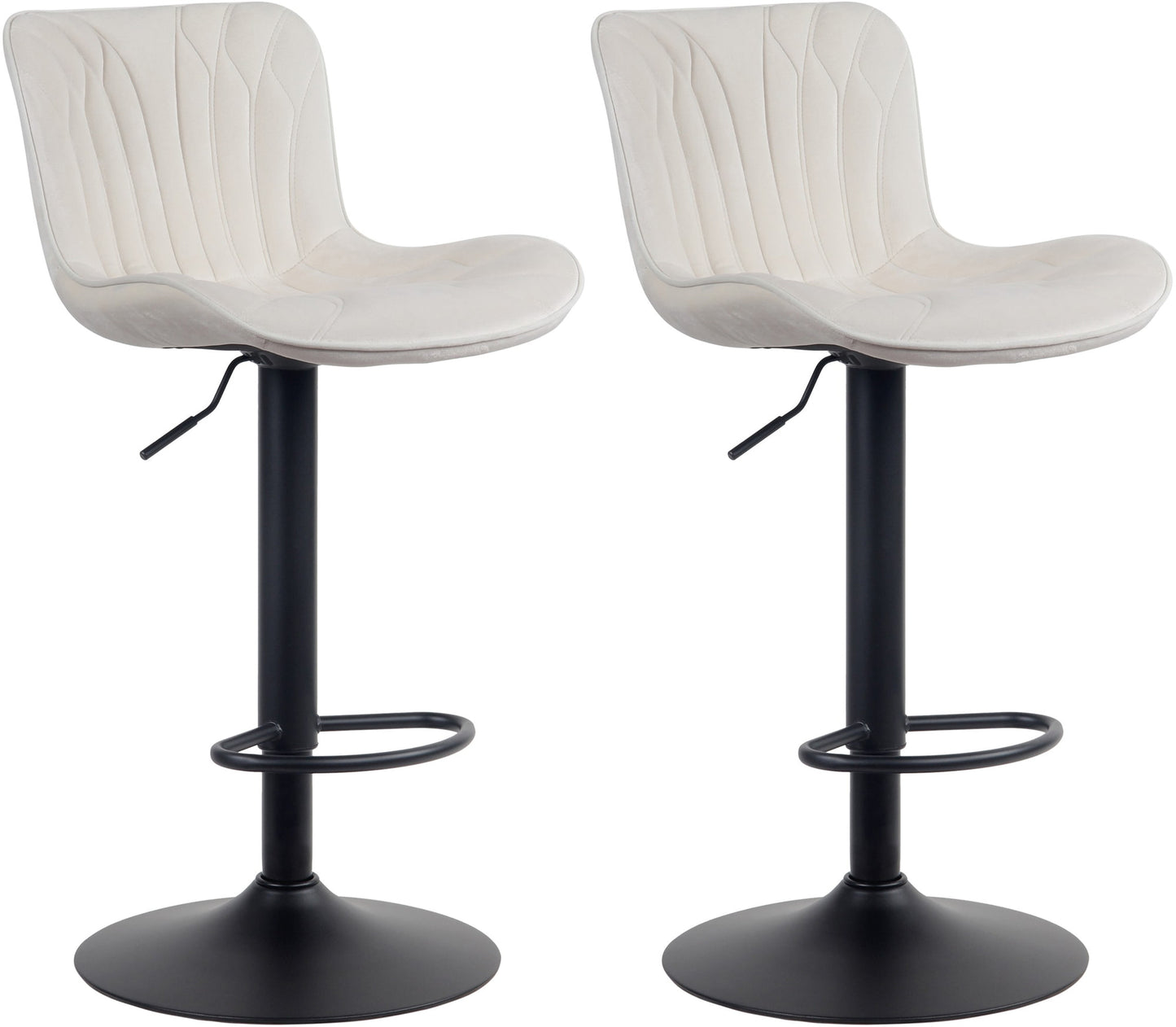 Set de 2 taburete de bar Linus