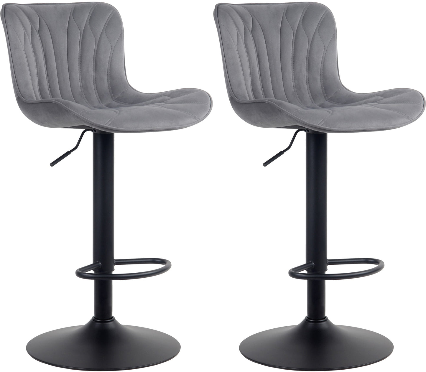 Set de 2 taburete de bar Linus