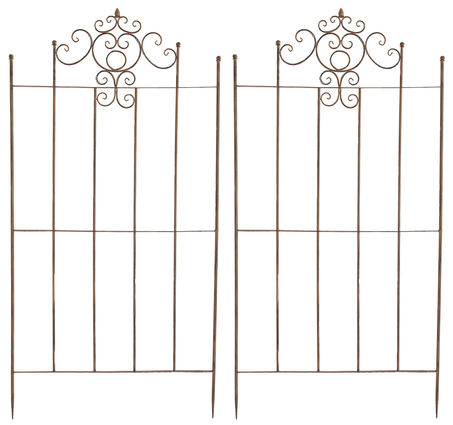 Set de 2 spaliere Paula 170 x 86 cm