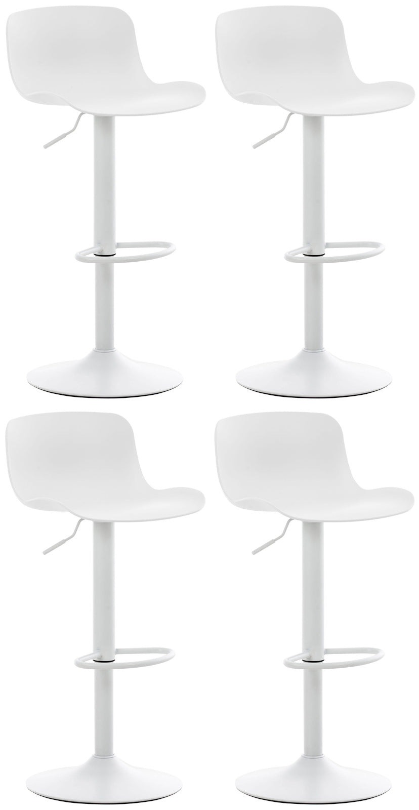 Set de 4 scaune de bar Almada