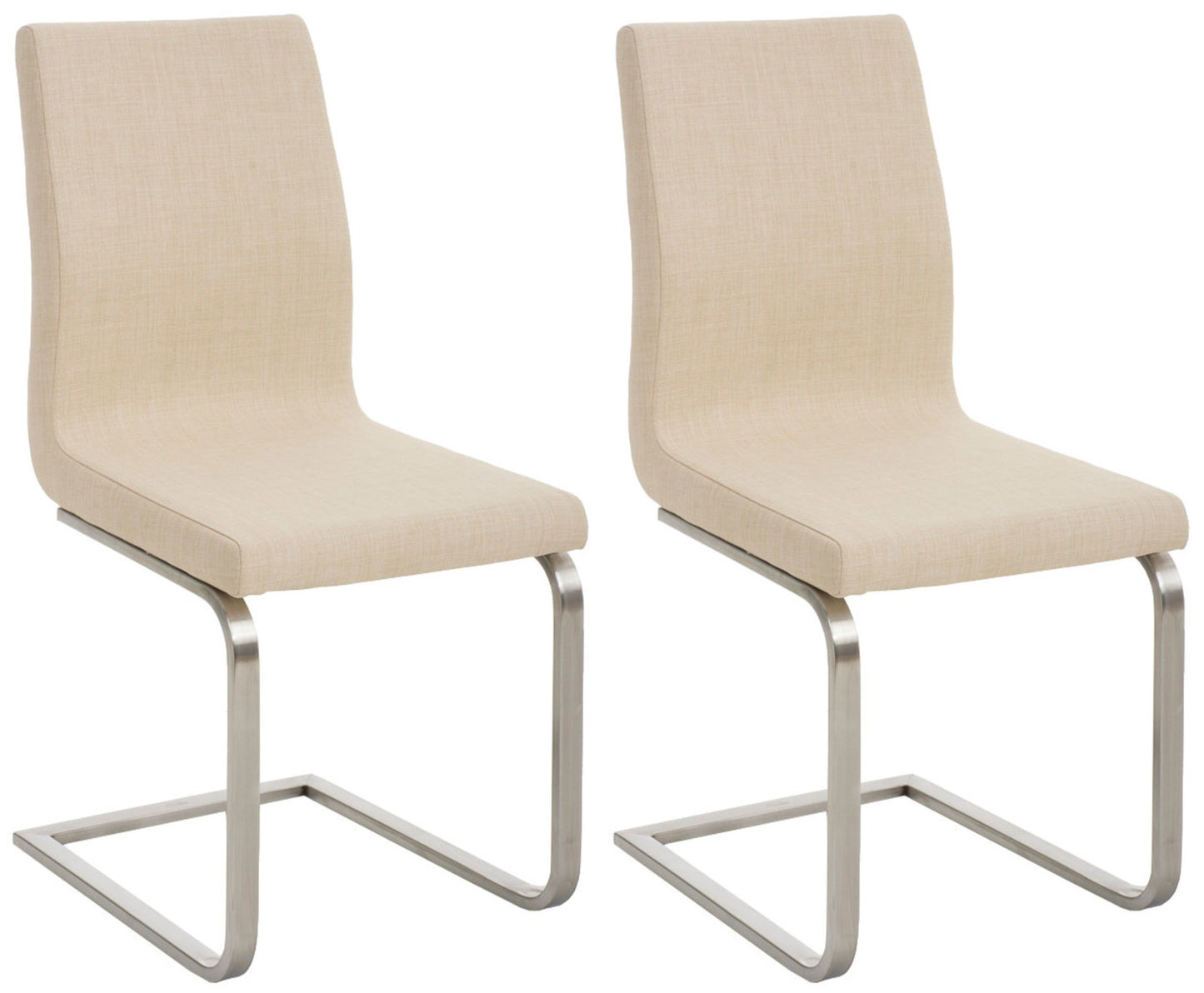 Set de 2 scaune de sufragerie Belfort tesatura