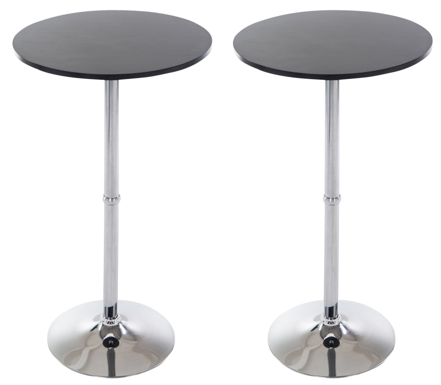 Set de 2 mese înalte rotunde Ø 60 cm