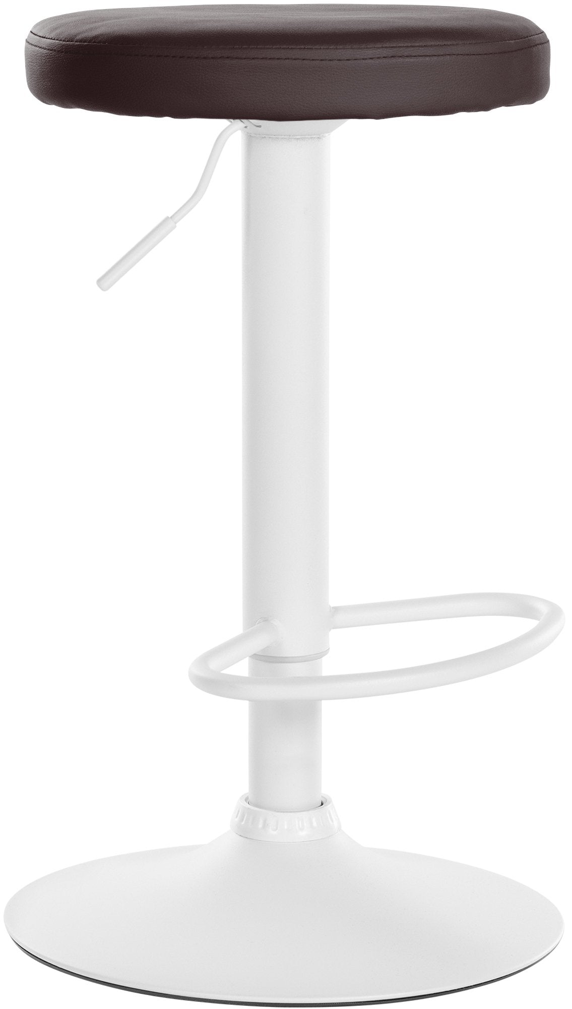 Taburet de bar Ponte cu capac din imitație de piele