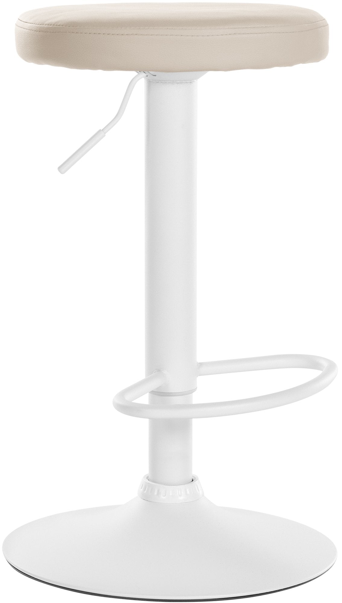 Taburet de bar Ponte cu capac din imitație de piele