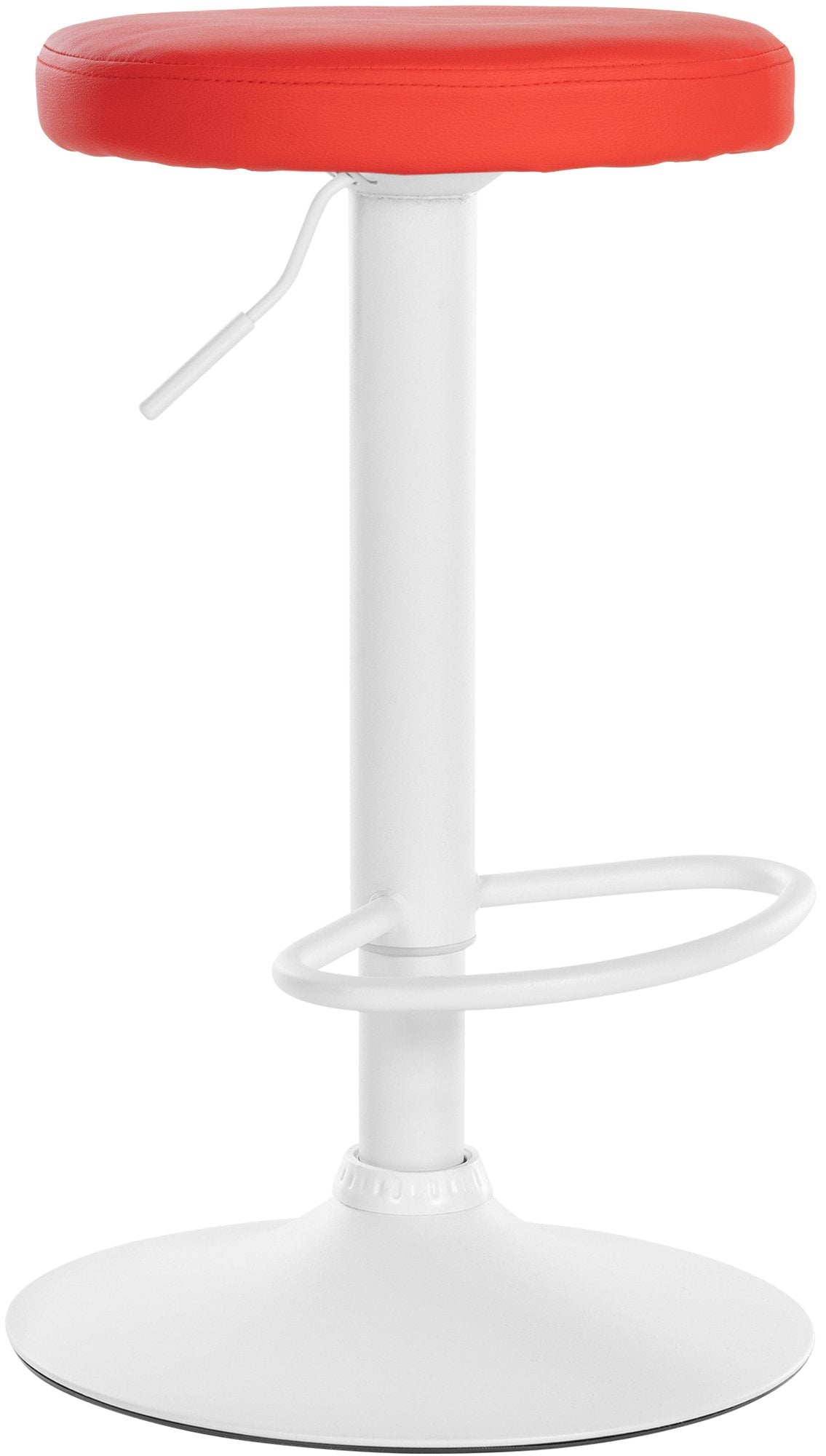 Taburet de bar Ponte cu capac din imitație de piele