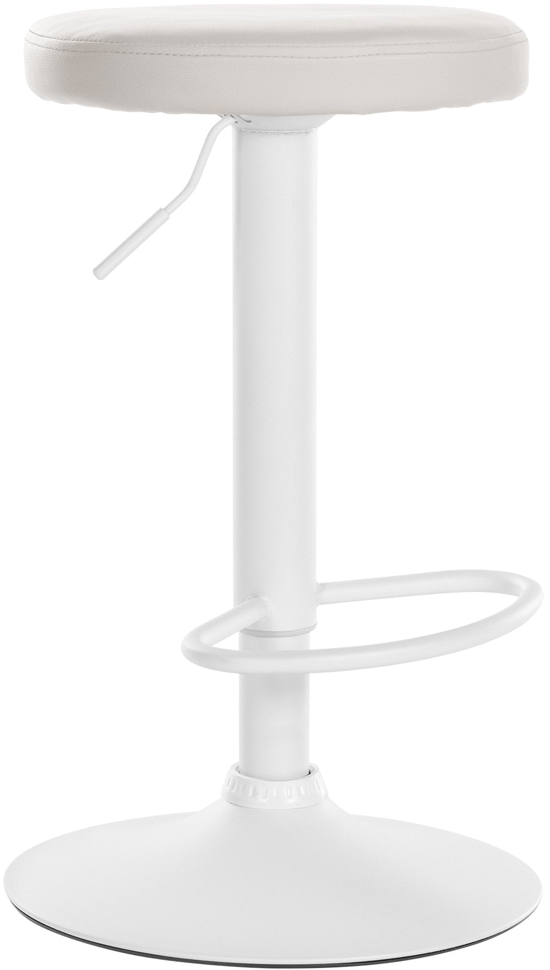 Taburet de bar Ponte cu capac din imitație de piele