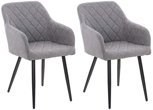 Set de 2 scaune de sufragerie Shila