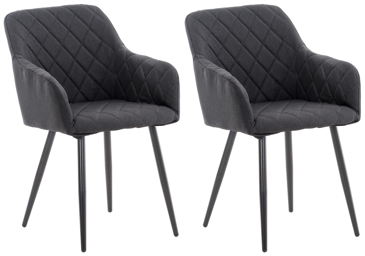 Set de 2 scaune de sufragerie Shila