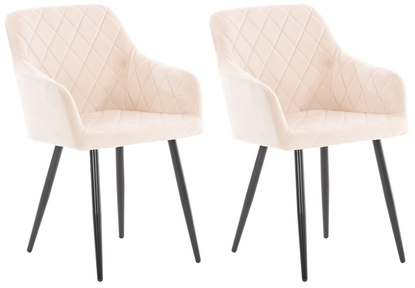 Set de 2 scaune de sufragerie Shila