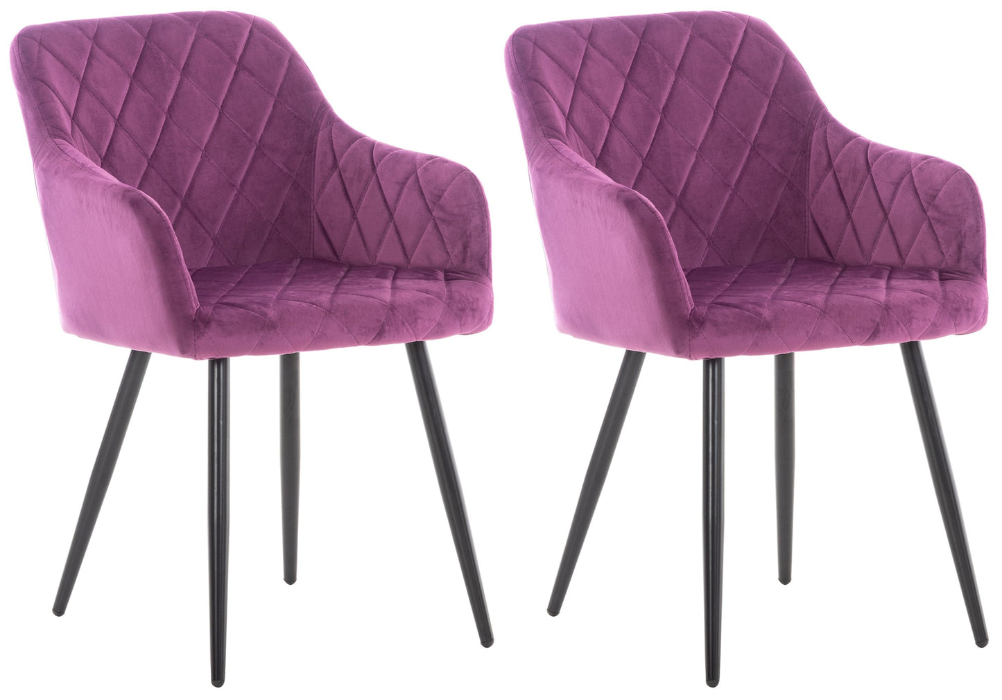 Set de 2 scaune de sufragerie Shila