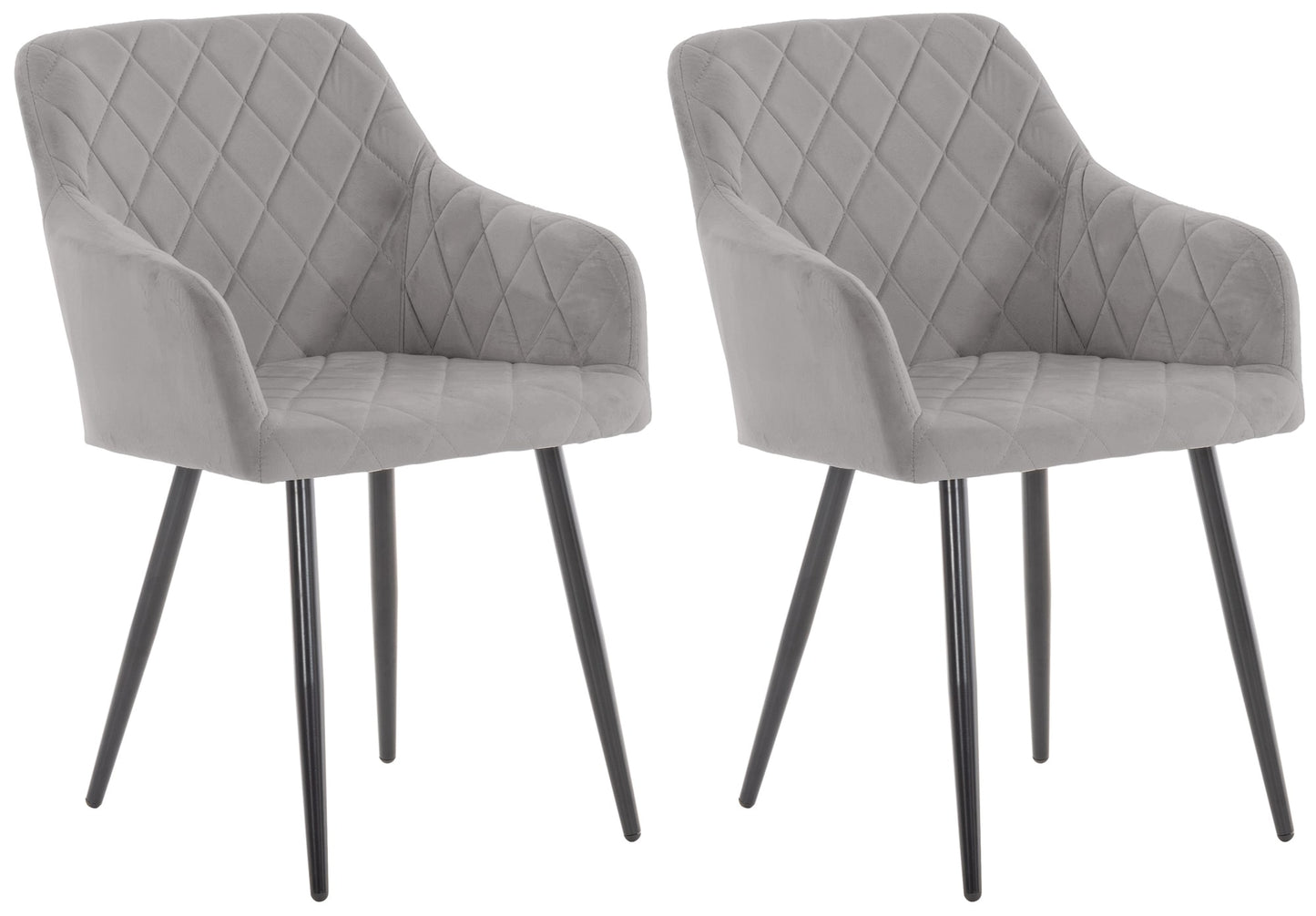 Set de 2 scaune de sufragerie Shila