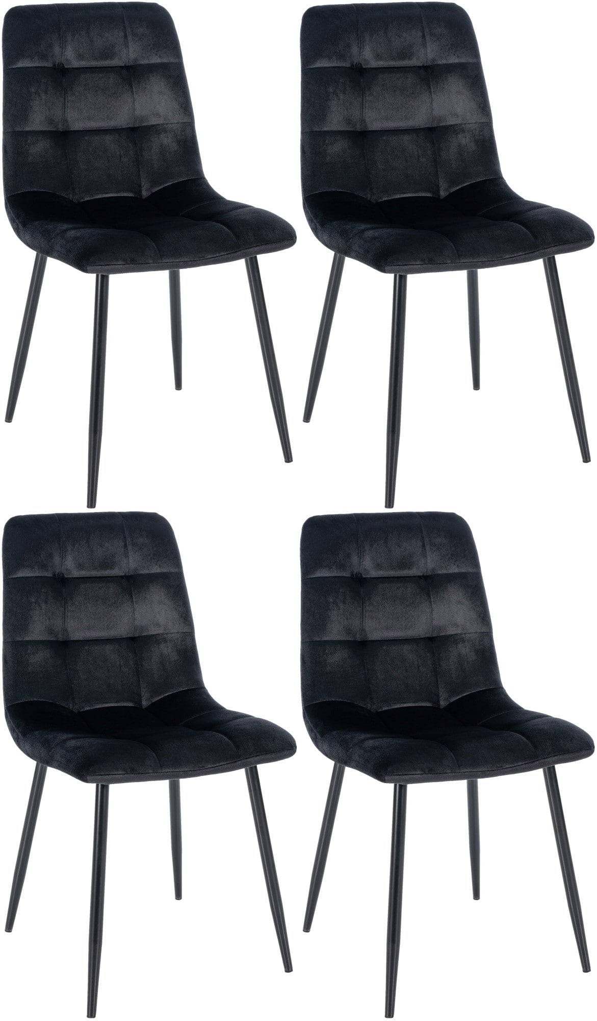 Set de 4 scaune de sufragerie Tilde