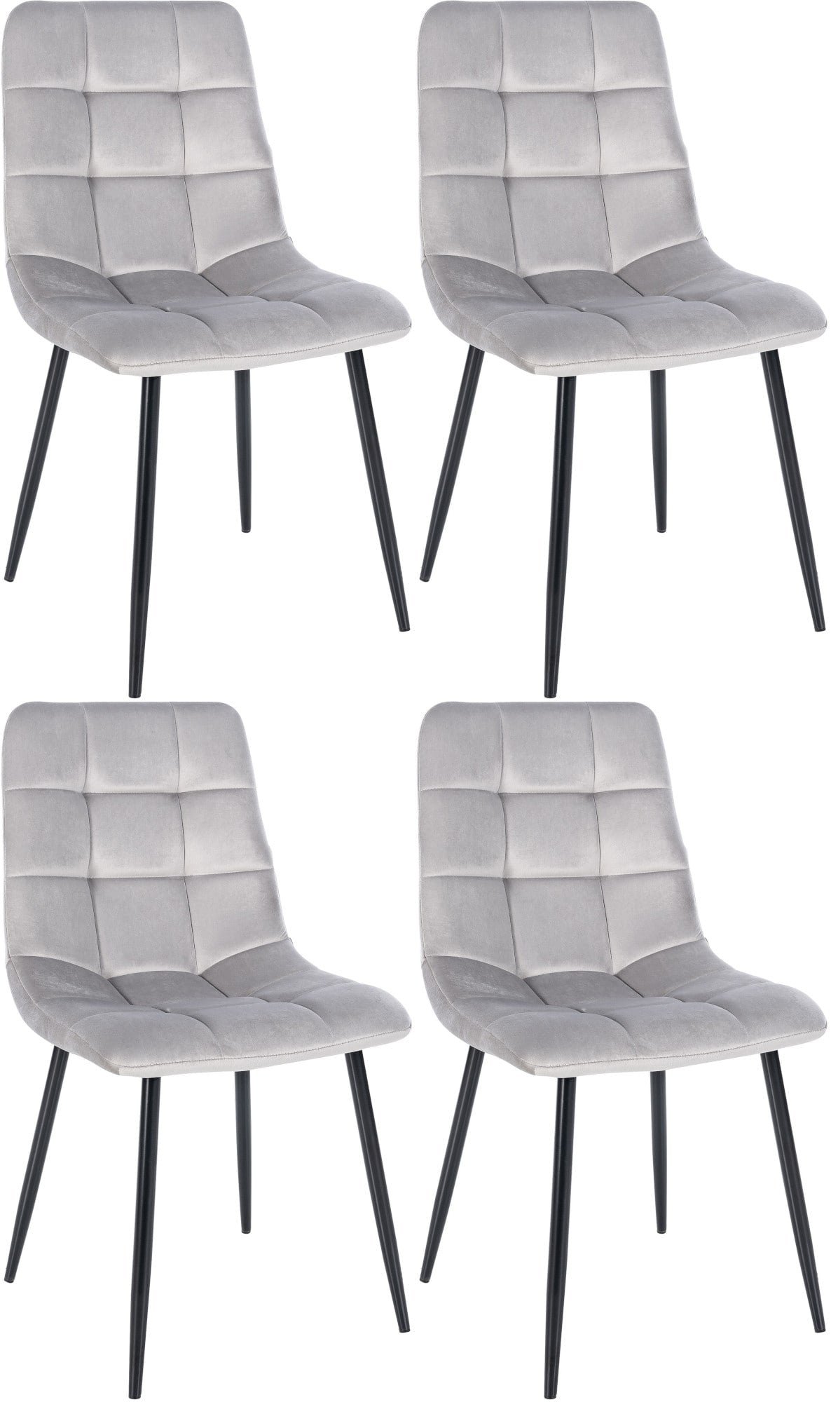 Set de 4 scaune de sufragerie Tilde