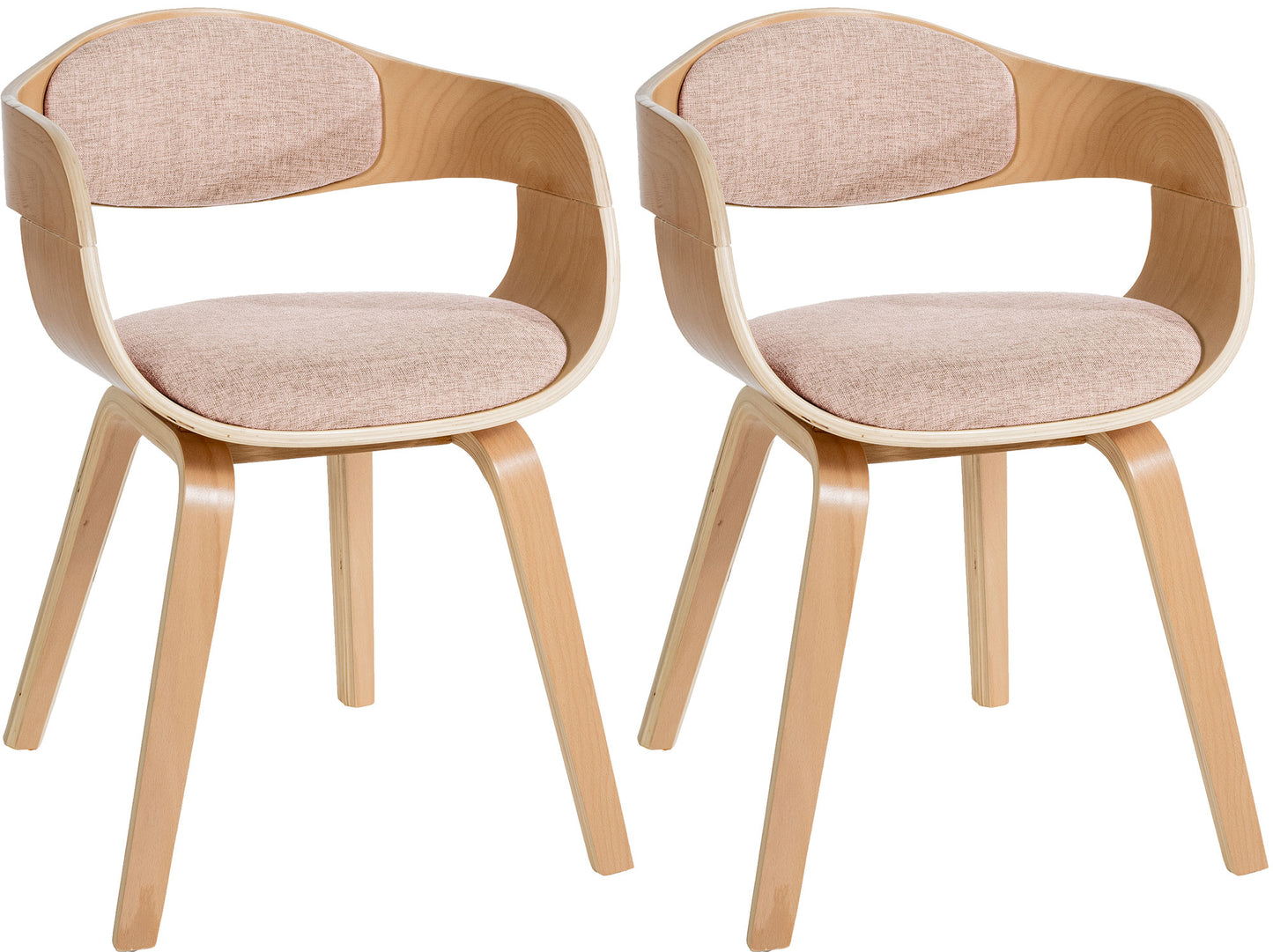 Set de 2 scaune tesatura Kingston