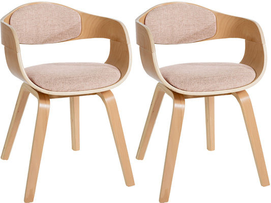 Set de 2 scaune tesatura Kingston