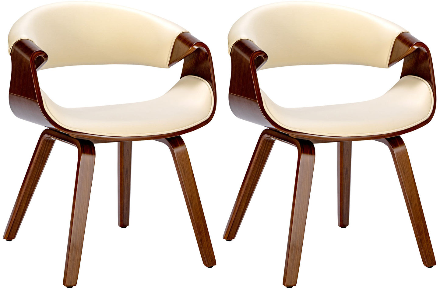 Set de 2 scaune de sufragerie Foley