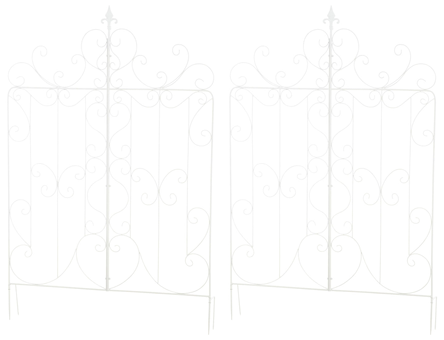 Set de 2 spaliere Mandevilla