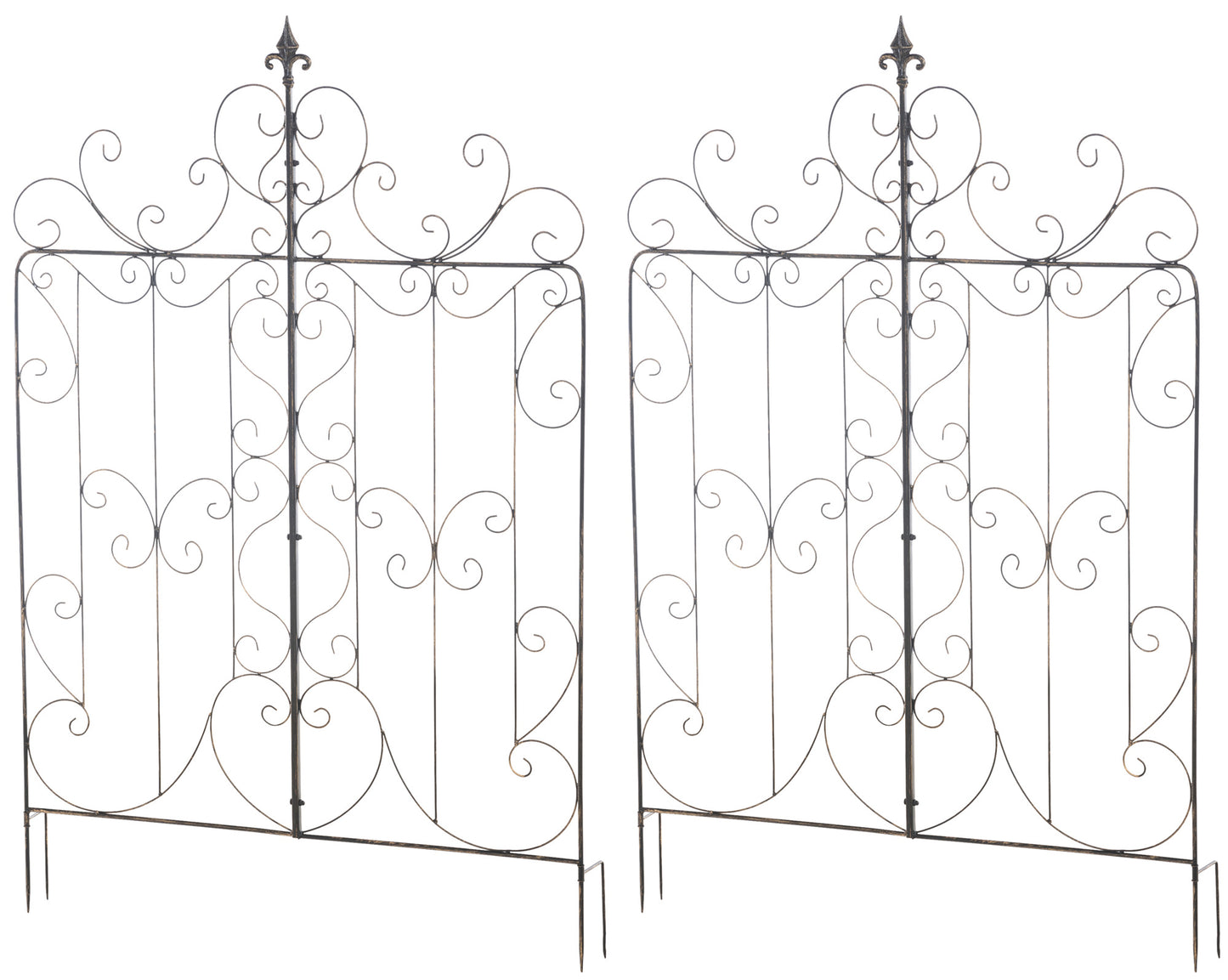 Set de 2 spaliere Mandevilla