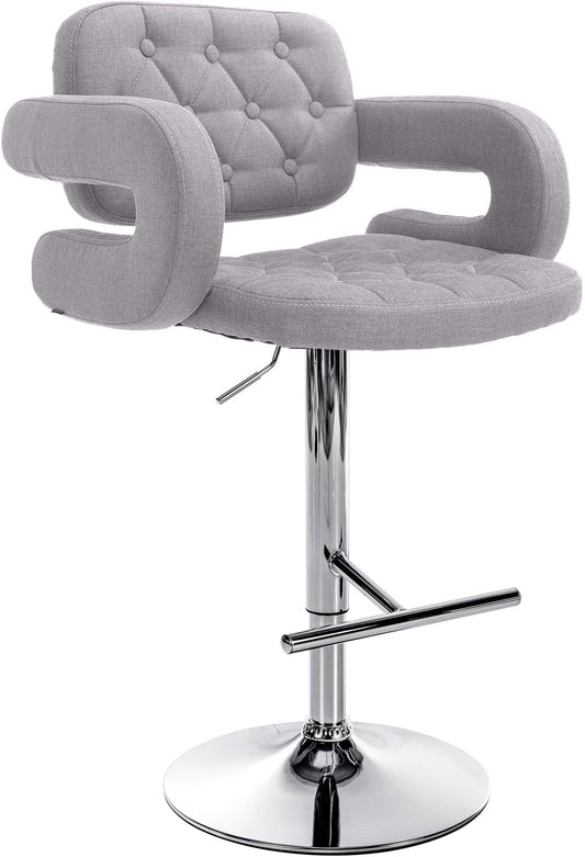 Taburet de bar din stofă Dublin